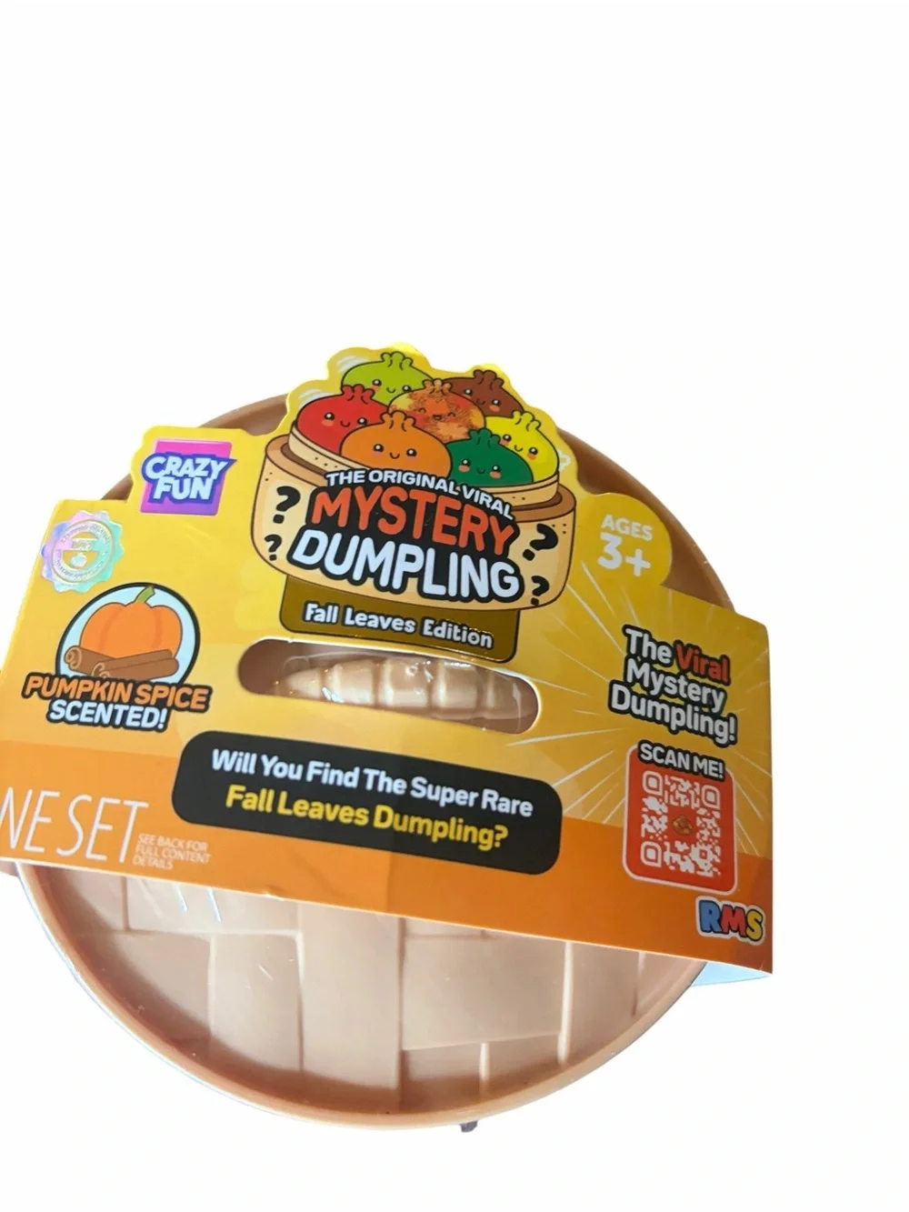Mystery Dumpling Fall Leaves Edition - Pumpkin Spice Scented (Orange)